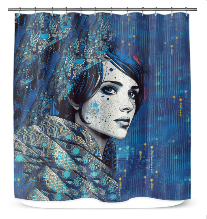 Bathroom Shower Curtain.