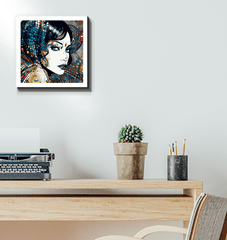 Modern Pen and Ink Perfection canvas art.