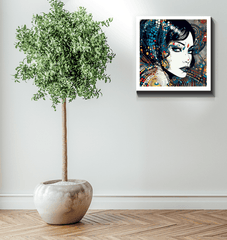 Pen and Ink masterpiece on high-quality wrapped canvas.