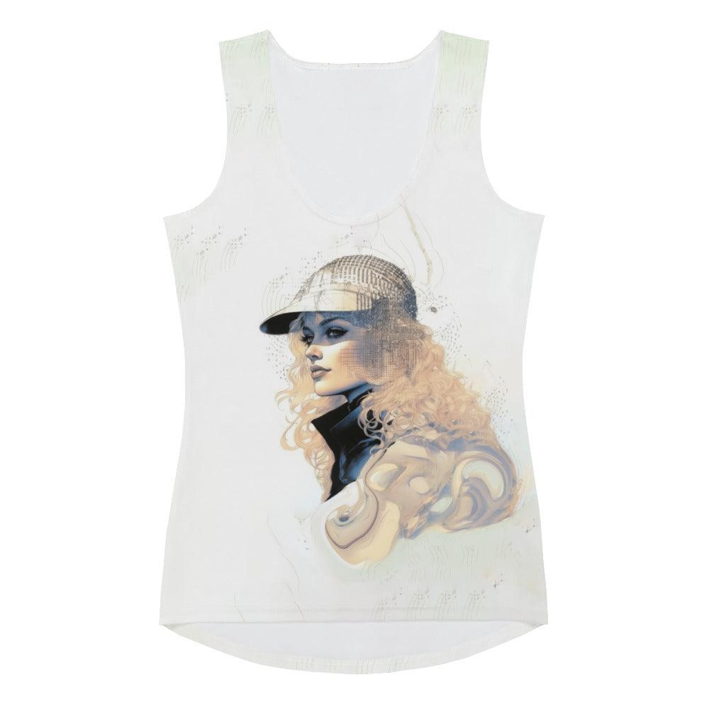 Pen and Ink Sublimation Cut & Sew Tank Top - Beyond T-shirts