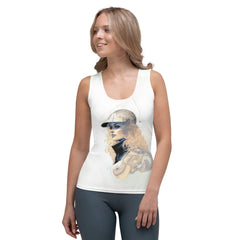 Pen and Ink Sublimation Cut & Sew Tank Top - Beyond T-shirts