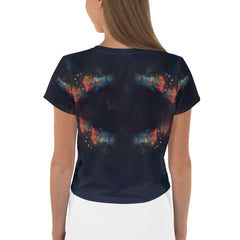 Pen and Paper Passion III All-Over Print Crop Tee - Beyond T-shirts