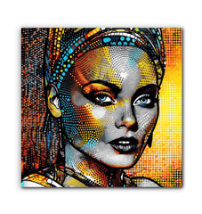 Stylish pen and paper passion canvas for contemporary interiors.