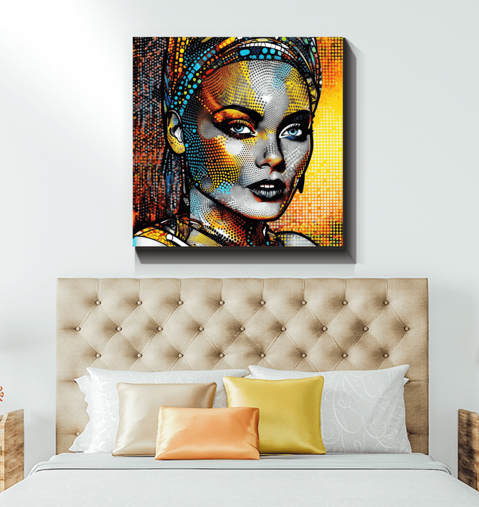 Handcrafted canvas celebrating the passion for pen and paper creativity.