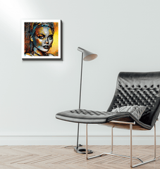 Inspirational art canvas for writers and artists.