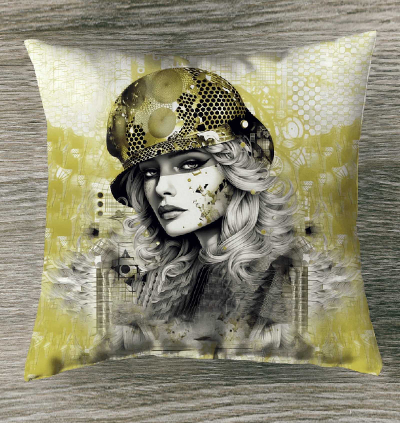 Artistic Pillow for Writers and Artists - Pen and Paper Prodigy