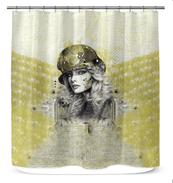 Pen and Paper Prodigy Shower Curtain - Beyond T-shirts