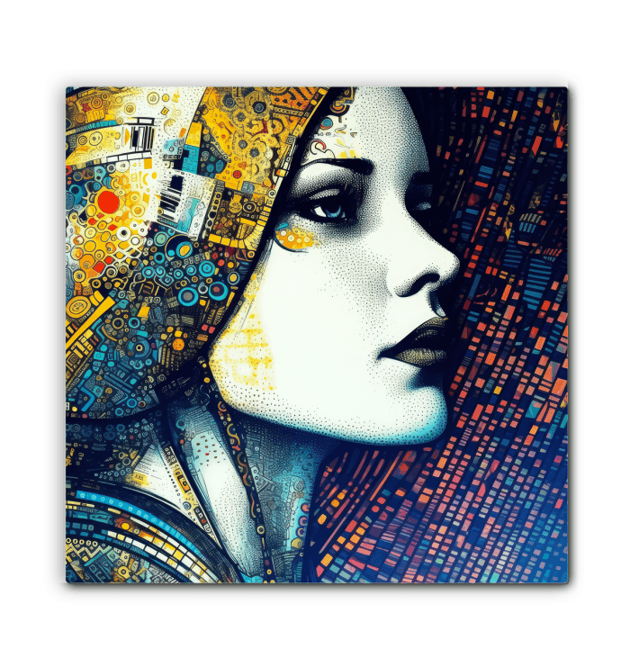 Elegant Pencil Perfection III canvas for office decor.