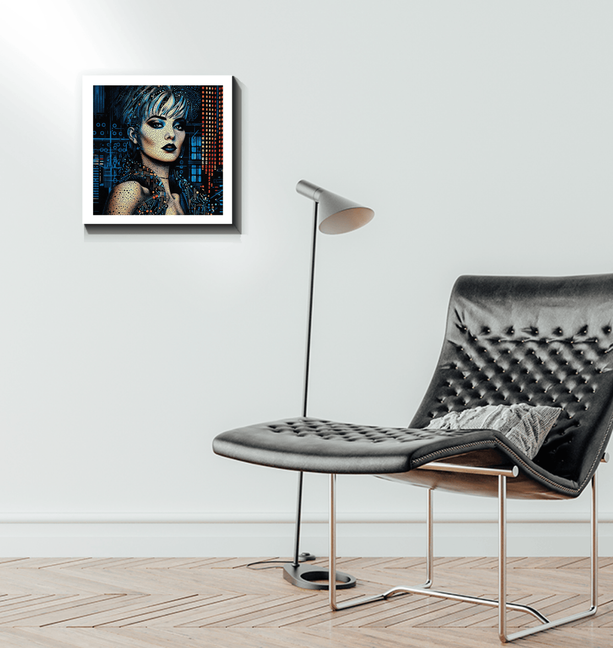 Inspirational Pencil Drawing Canvas for home office decoration.
