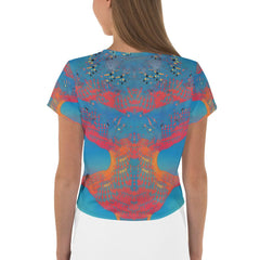 Pencil Perfectionist All-Over Print Crop Tee - Beyond T-shirts