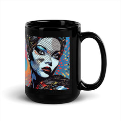 Black Pencil-Themed Office Mug