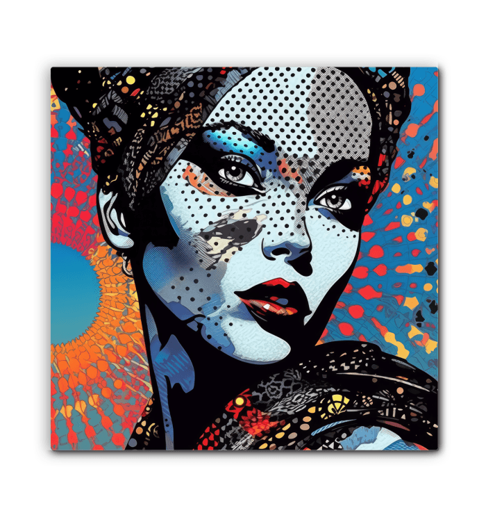 Pencil Perfectionist Canvas art packaged for delivery.