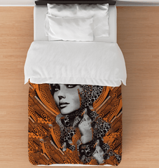 Pencil Ponderings Comforter - Twin - Beyond T-shirts