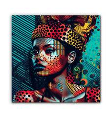 Home decor with pencil portraiture canvas, enhances room aesthetics.