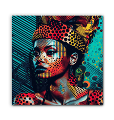 Artistic pencil sketch canvas wrapped, ready to hang.
