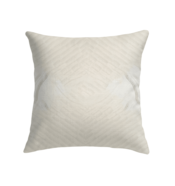 Decorative Pillow with Pencil Design