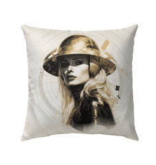 Pencil Possibilities Outdoor Pillow - Front View