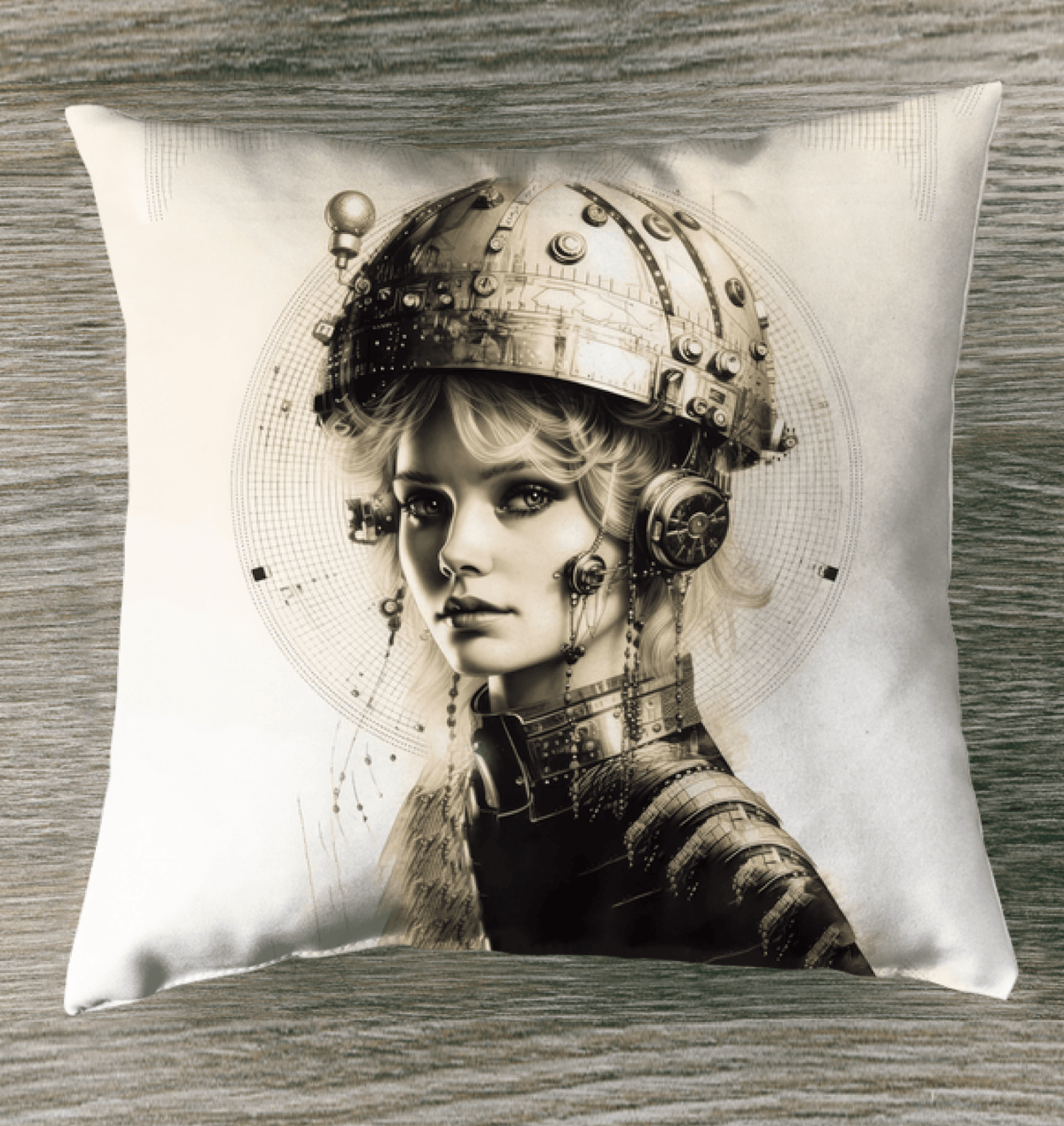 Pencil Power II Outdoor Pillow - Side Angle