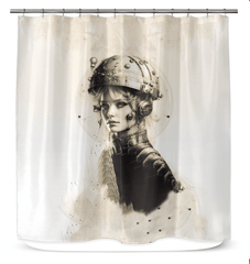 Pencil Power II Shower Curtain - Beyond T-shirts