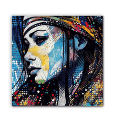 Bold pencil illustrations on Canvas to energize any room.
