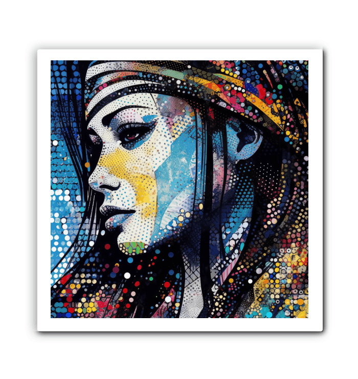 Inspiring Pencil Power art piece wrapped on high-quality canvas.