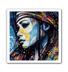 Inspiring Pencil Power art piece wrapped on high-quality canvas.