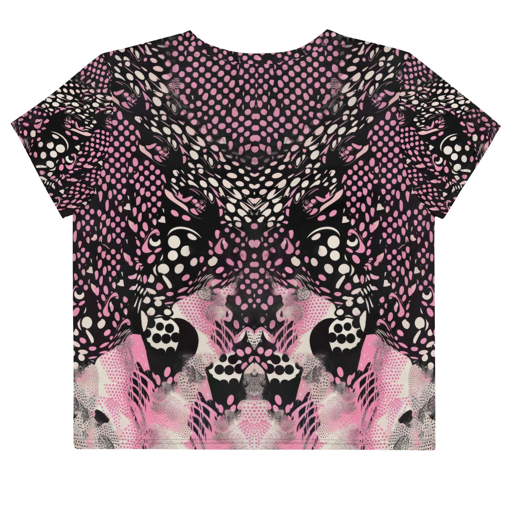 Pencil Precision All-Over Print Crop Tee - Beyond T-shirts