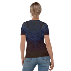 Close-up on Pencil Precisions print Women's T-shirt.