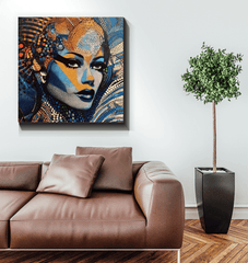 Inspiring pencil art on precision canvas for creative spaces.