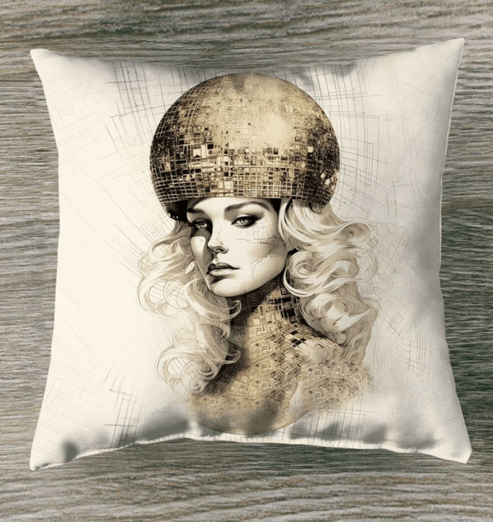 Pencil Prodigy Indoor Pillow - Stylish Home Décor Accent