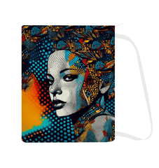 Spacious and durable laundry bag featuring a unique pencil progression pattern.