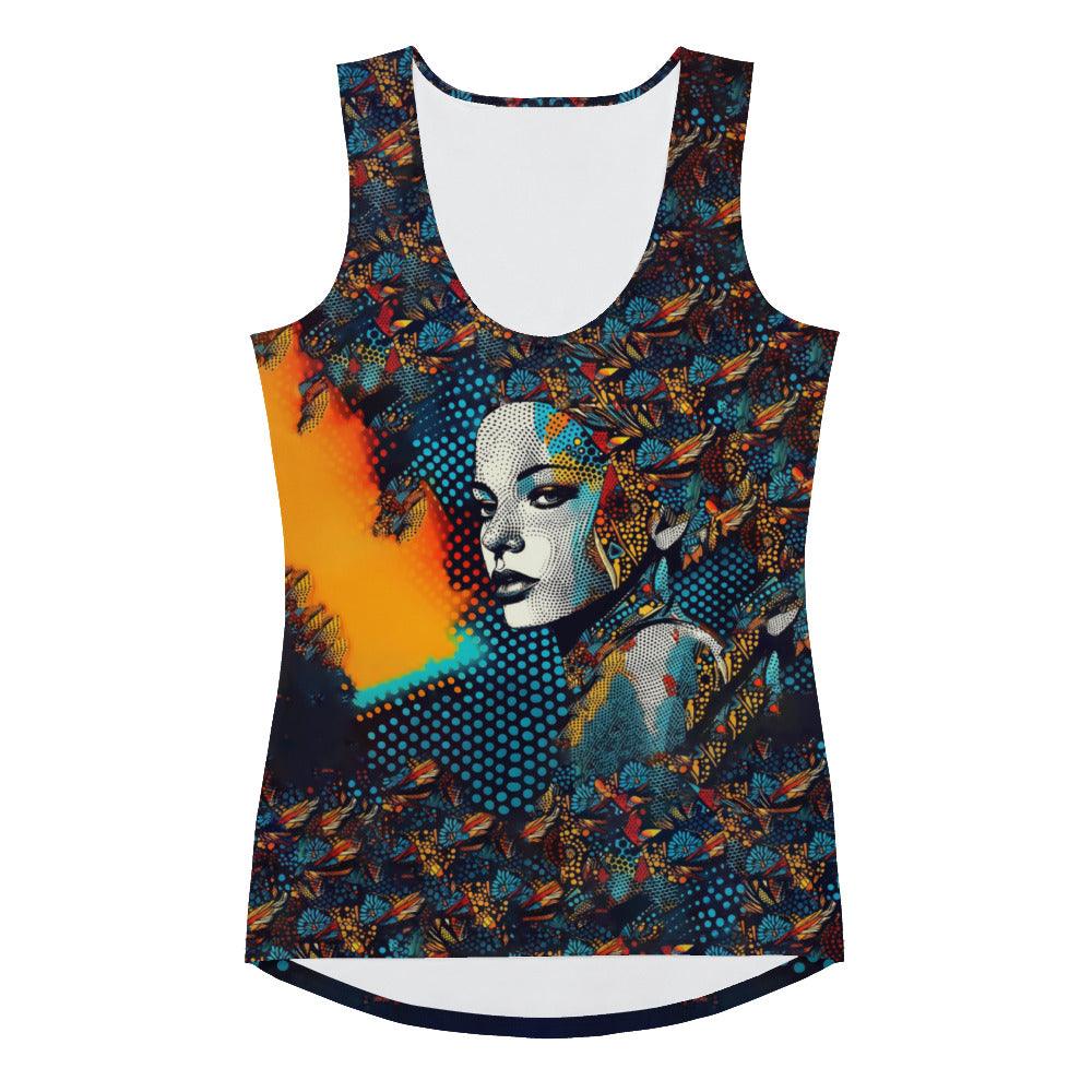 Pencil Progression Sublimation Cut & Sew Tank Top - Beyond T-shirts