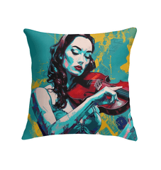 Perfect Sound, Perfect Instrument Indoor Pillow - Beyond T-shirts