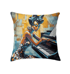 Piano Adds Soul To Pop Music Indoor Pillow - Beyond T-shirts