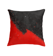 Close-up of stylish indoor pillow with dance fashion design