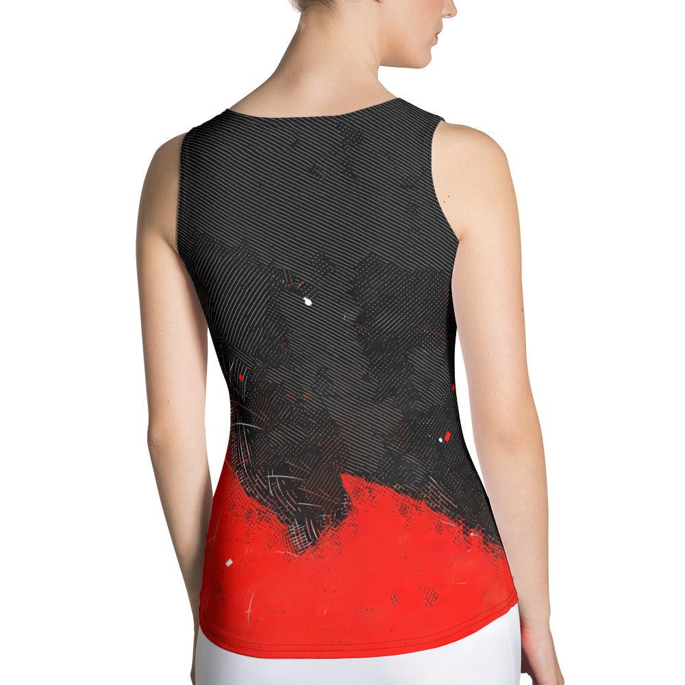 Playful Women's Dance Fashion Sublimation Cut & Sew Tank Top - Beyond T-shirts