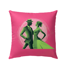 Poetic Women s Dance Expression Outdoor Pillow - Beyond T-shirts