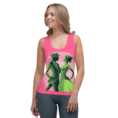 Poetic Women's Dance Expression Sublimation Cut & Sew Tank Top - Beyond T-shirts