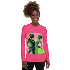 Poetic Women's Dance Expression Women's Rash Guard - Beyond T-shirts