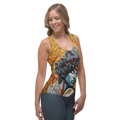 Pop Music Evolves with Instruments Sublimation Cut & Sew Tank Top