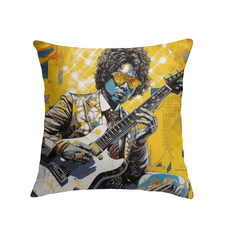 Pop Music Innovates With Instruments Indoor Pillow - Beyond T-shirts