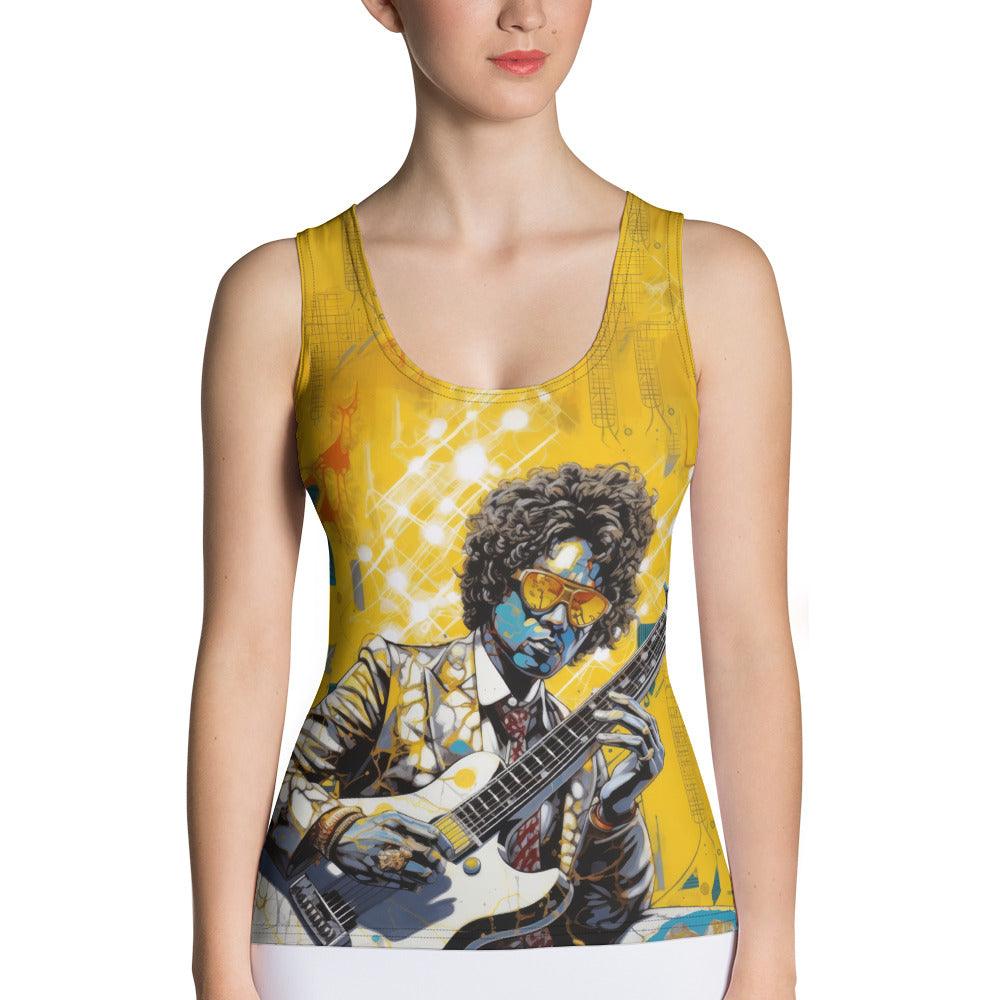 Pop Music Innovates with Instruments Sublimation Cut & Sew Tank Top