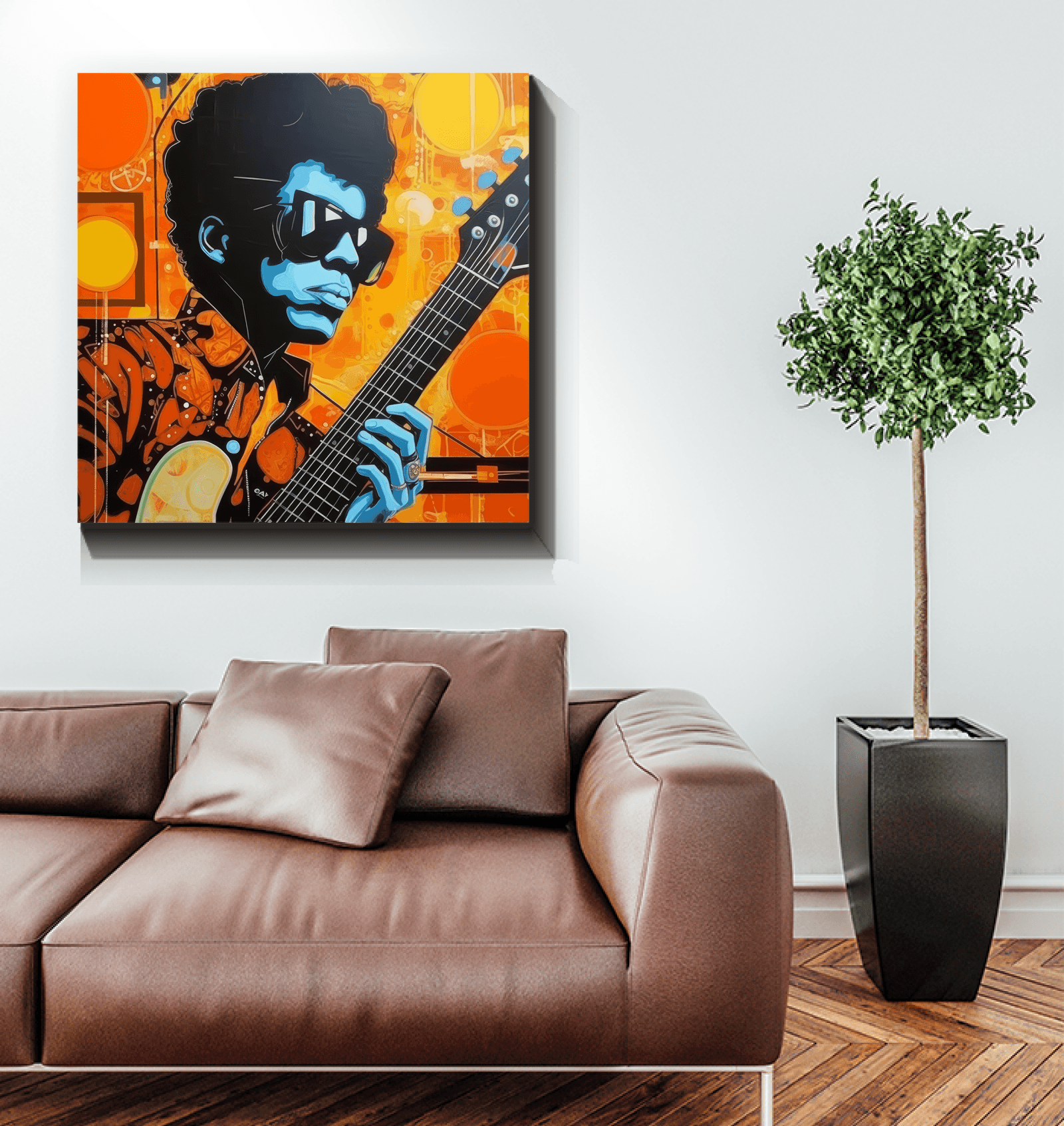 Decorative Pop Music Playground Canvas for Wall Art.