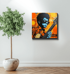 Inspirational Pop Music Wrapped Canvas for Artists.