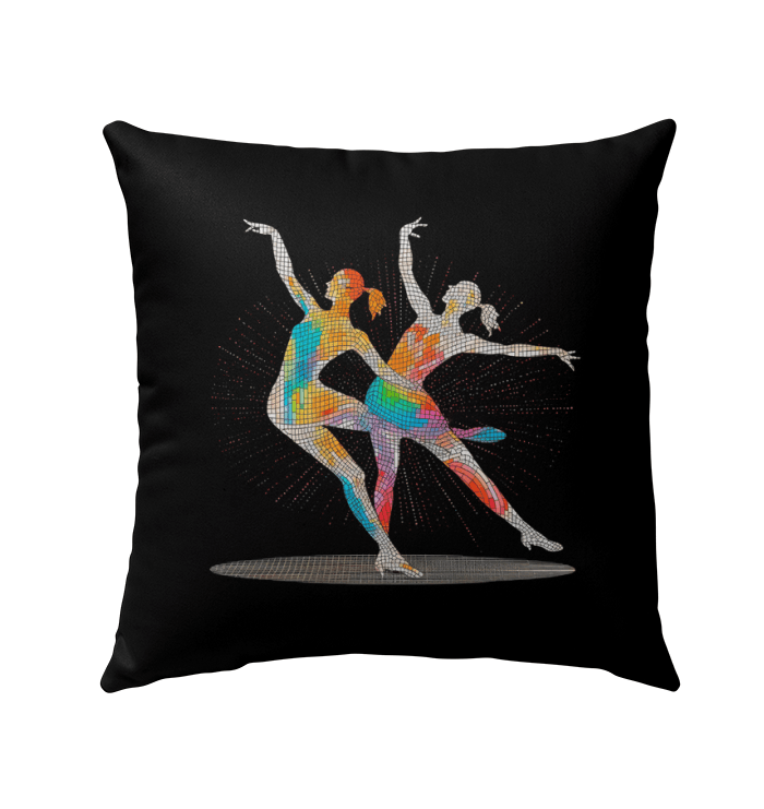 Powerful Feminine Movement Style Outdoor Pillow - Beyond T-shirts