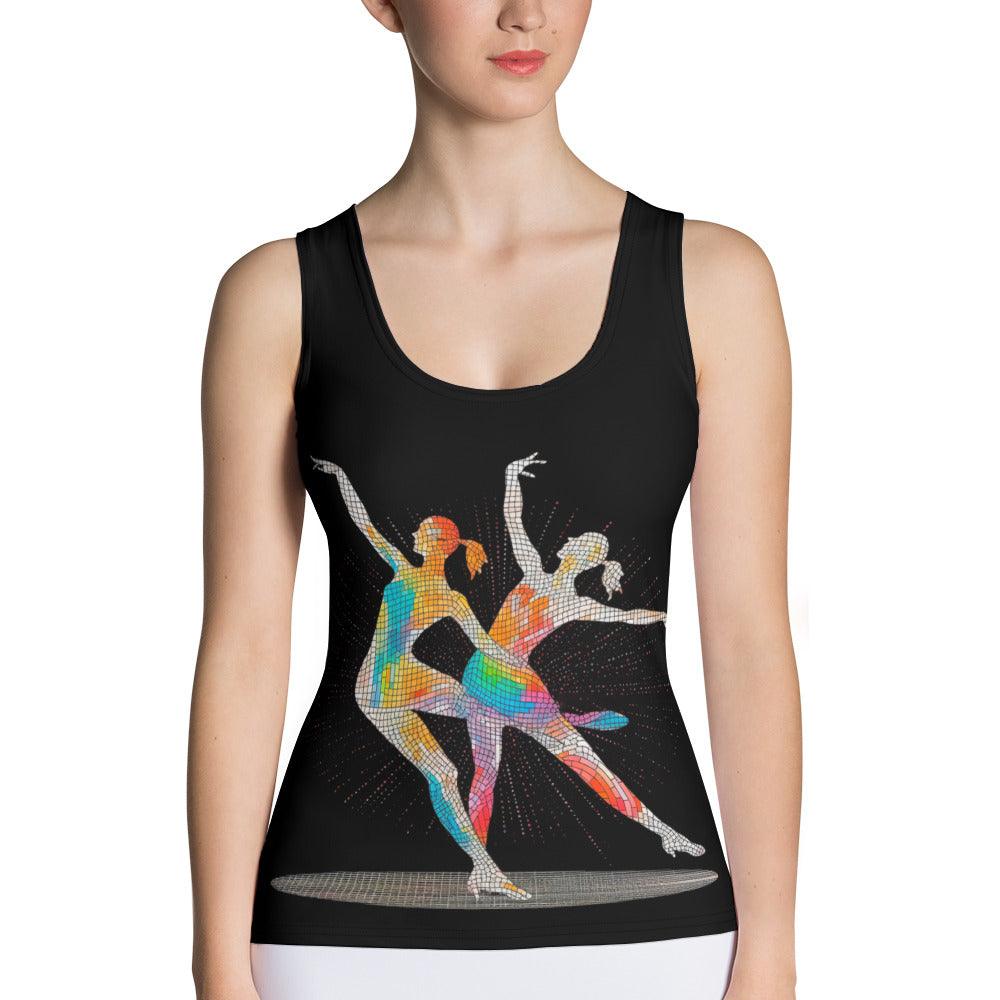 Powerful Feminine Movement Style Sublimation Cut & Sew Tank Top - Beyond T-shirts