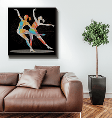 Powerful Feminine Movement Style Wrapped Canvas - Beyond T-shirts