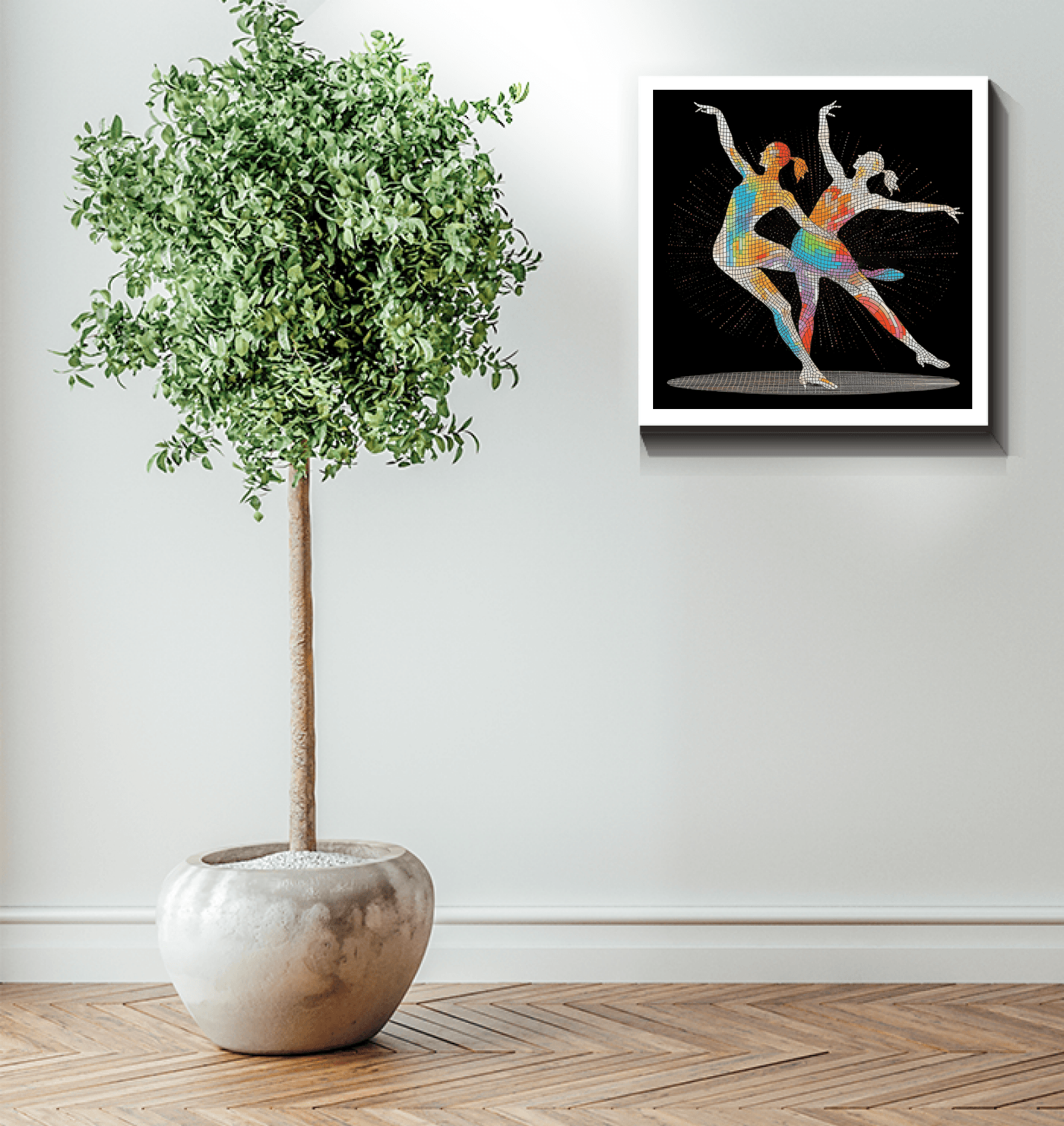 Powerful Feminine Movement Style Wrapped Canvas - Beyond T-shirts