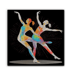 Powerful Feminine Movement Style Wrapped Canvas - Beyond T-shirts