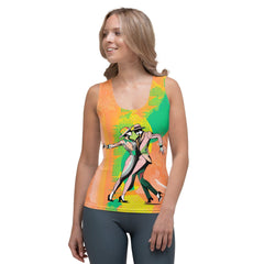 Powerful Women's Dance Moves Sublimation Cut & Sew Tank Top - Beyond T-shirts